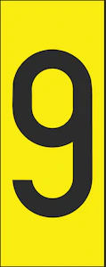 hammarprodukter Merkintäkilpi h80 nro 9 80mm pak 10
