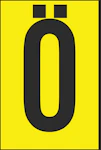 MERKINTÄTARRA HEIJASTETARRA KIRJ. Ö KEL 100