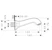 hansgrohe Juoksuputki hansgrohe 13413000 metris classic