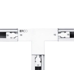 erco T-kappale erco 3-vaihe kiskolle r valkoinen