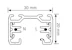global trac Kosketinkisko global trac gb2300-2 1-v pinta 3m mu