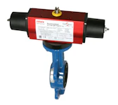 LÄPPÄVENTTIILI TOIMILAITTEELLA DN100 ONNLINE 8115E 230SR