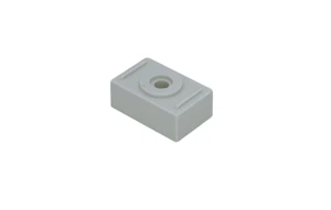 undefined Putkipidin muovi sq korotuspala 10mm harmaa 10kpl