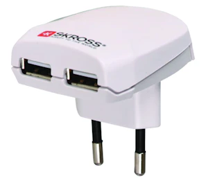 skross Matkasovitin usb laturi,100-230v2,1a skross
