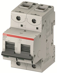 abb Johdonsuojakatkaisija s800 2-napainen k-käyrä 1,6a