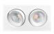 sg armaturen Alasvalo junistar lux square lux sq 2x7w 3000k va ip44