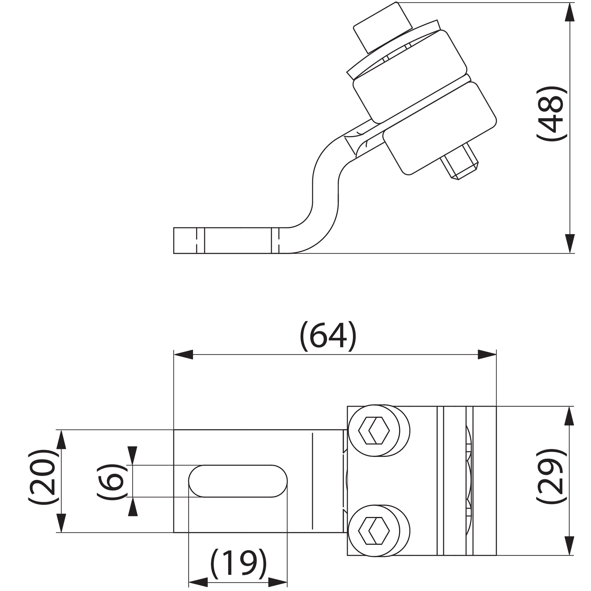 ensto Kiskoliitin kg 50 al/cu 1x16-95 2x6-35mm2