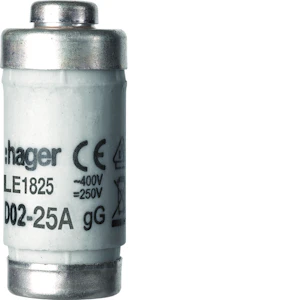 hager Smältsäkring d02/e18 25a