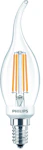 LED-LAMPPU LED CANDLE CLASSIC BA35 D 5-40W E14 827 CL 470lm