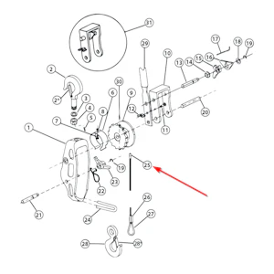 lug-all Taljatarvike vaijeri 2250-15-fin/136