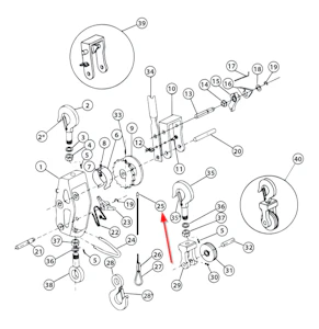 lug-all Taljatarvike vaijeri 2250-38-fin/21