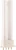 philips Pienoisloistelamppu philips pl-s 7w/840/4p 2g7