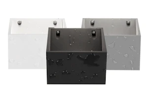 hide-a-lite Seinävalaisin ulko case led 6w 3000k ip54 harmaa