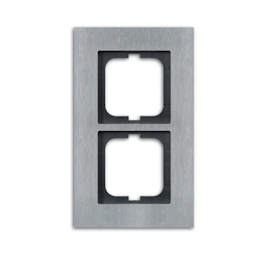 abb Täckram 2-fack stål