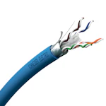 TIETOVERKKOKAAPELI-HF CAT6A CAT6A F/UTP 2x4P Dca 500m B