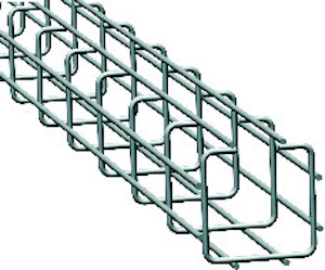wibe C-trådstege 75x75 fzb