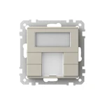 PAINIKE KNX EXXACT P 4+NÄYTTÖ T USE METALLI