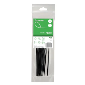 schneider electric Johdinside thorsman 200x4.6mm musta20 kpl