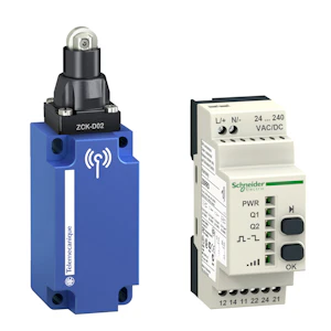 schneider electric Rajakytkin pack:xckw102+zbrrd vastaanotin