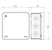 abb Jakorasia ap10,104x104mm,mus,ip65 hf
