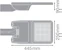 ledvance Armatur sm 13w 740 rv25st