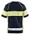 blåkläder T-paita blåkläder 333710518933 tummansin/kelt hi-vis koko s
