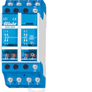 eltako Sysäysrele eltako 3s 1a 16a/24vac din