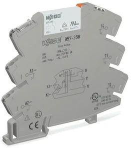 wago Välirele wago 115 v ac/dc, 1 no/1nc, 6 a