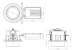 hella Alasvalo spot s200 s202 20w80ab 3000k wh