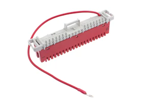 c3 connect Jordningsplint lsa 2/38 röd .