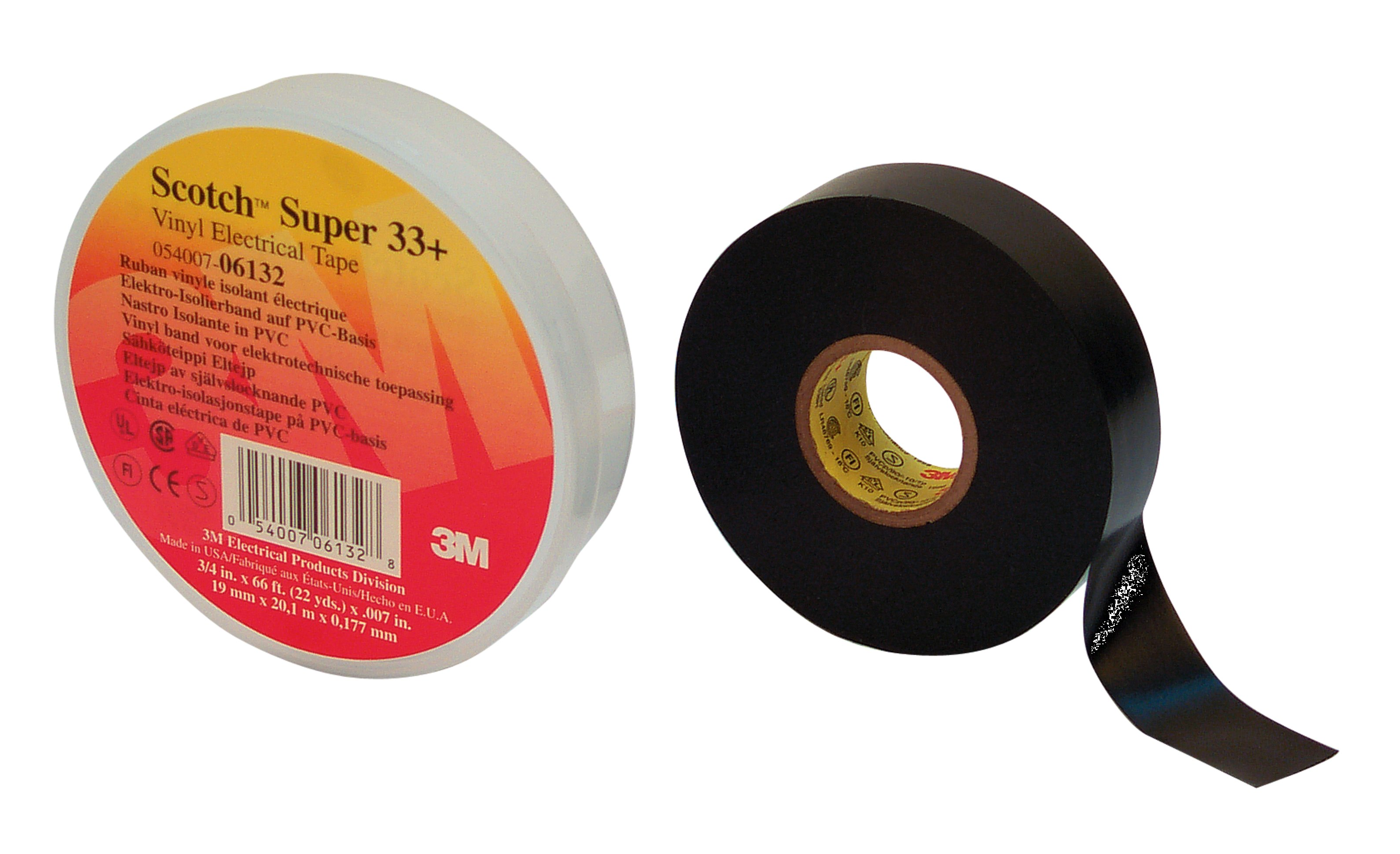 SÄHKÖTEIPPI VINYYLI SCOTCH SUPER 33+ 19mm x6m