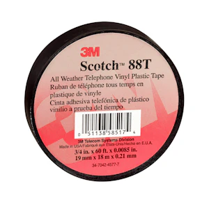 corning Sähköteippi vinyyli scotch 88t 19mm x18m