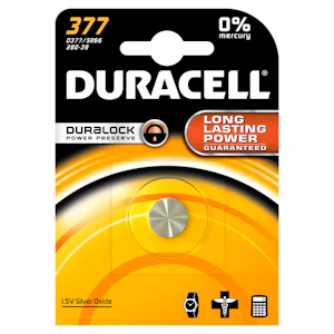 duracell Duracell erikoisparisto 377b1 sr66