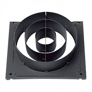 philips Philips decoflood tarvikk zvf607 rl ring louvre