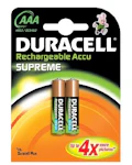 LADATTAVA AKKU DURACELL ACCU AAA-B2 HR03