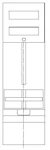 MITTARIALUSTA HAGER Z23S kWh MODULITILALLA 22 MOD