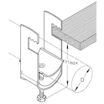 KAARIKIINNIKE PUK K 24 U 20-24mm