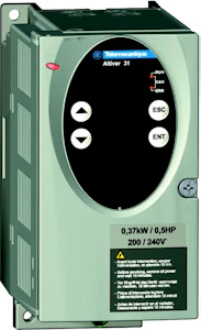 schneider electric Taajuusmuuttaja ip21 atv31h037m2/0,37kw 200-240v