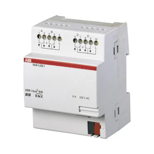 abb Tuloyksikkö knx 230vac, 4x6a.