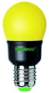megaman Energiansäästölamppu megaman 7w deco keltainen e27