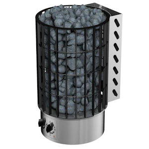 hyvä sauna Seinäkiuas aino rst / musta 8,0kw