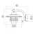 ensto Pihapiirivalaisin avg07ghled 12w/827 e27 gh
