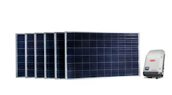 AURINKOSÄHKÖJÄRJ. SATMATIC 2,0 kW 1-VAIHEJÄRJ. 9 PANEELIA
