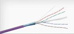 TIETOVERKKOKAAPELI-HF CAT6 CAT6 F/UTP 4p LSZH K500