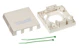 corning Telerasia corning valokuitu 4xsc+rj45 86x86mm
