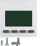 LIITÄNTÄPORTTI KNX HAGER LCD 4-RIVINEN VAL