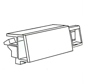 hager Jatkokappale tehalit brp g4506 pc/abs mus