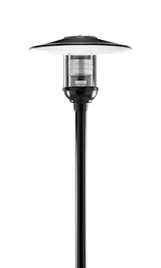 karlux Pylväsvalaisin talas ip23 100w e27 musta