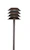 karlux Pihapiirivalaisin käpy 100w e27 ruskea ip23