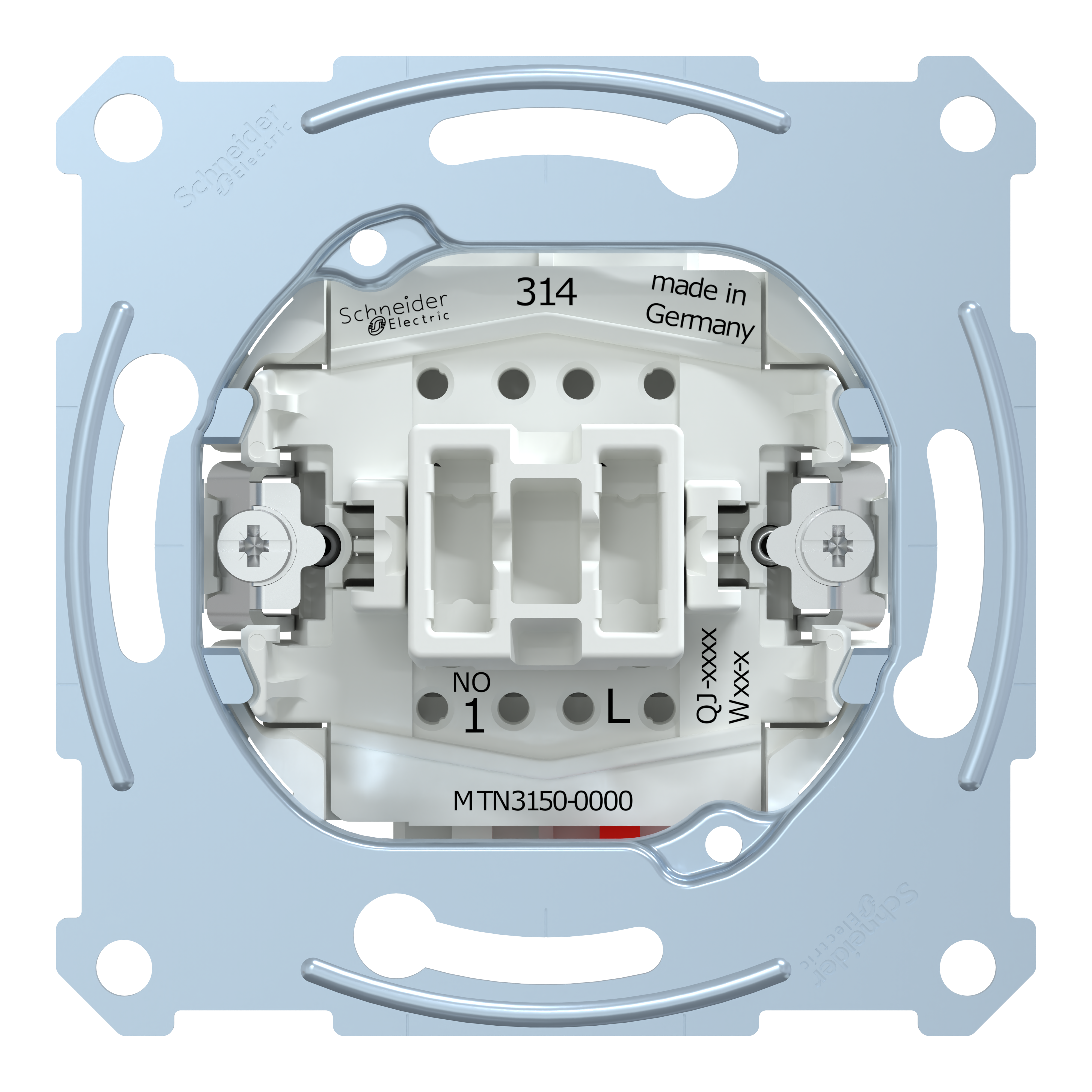 schneider electric Vipptryckknapp 1-polig 10a, 250v